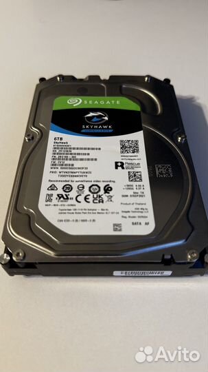 Жесткий диск Seagate skyhawk 6 TB