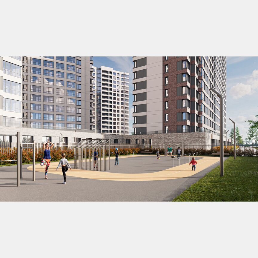 3-к. квартира, 89 м², 4/18 эт.