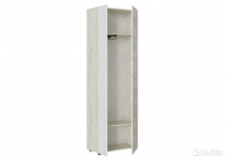 Сафари Шкаф шк-001 Дуб Крафт белый Белый