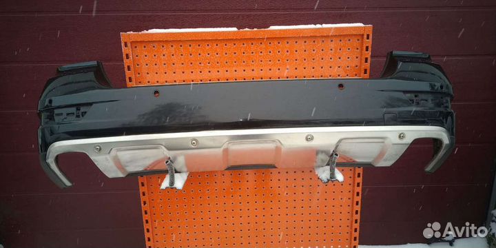 Бампер задний Мерседес бенц 164