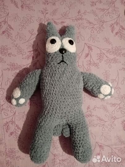 Вязаный котик