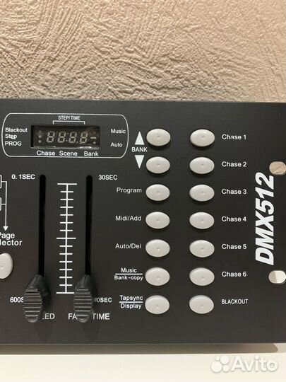 DMX контроллер «расческа» для световых приборов