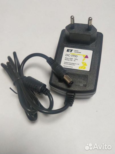 Блок питания 17В 1А для Bose (адаптер ET DC-1710