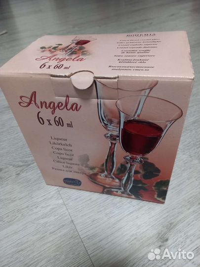 Рюмки для ликёра Bohemia Angela новые