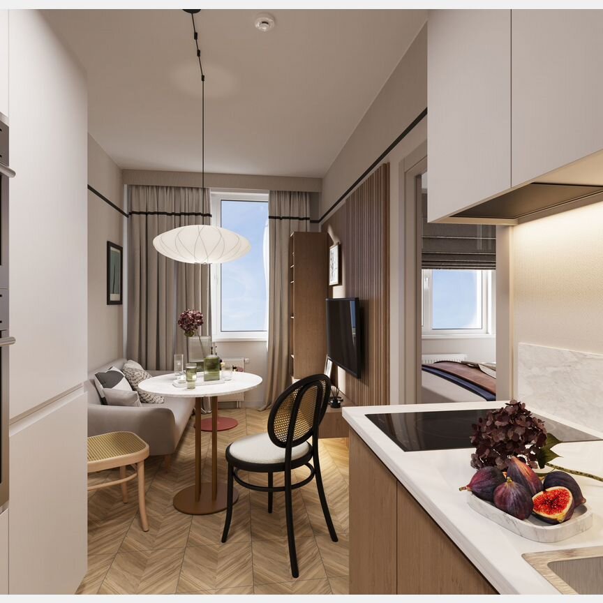 Квартира-студия, 22 м², 17/25 эт.