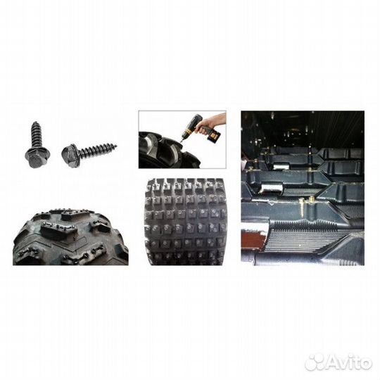 Шип-саморез Bronco AT-12604-1 19x8мм