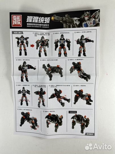 Оптимус Праймал горилла робот автобот. Звероботы