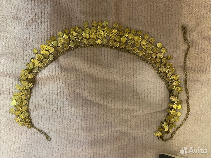 Пояс с монетами для танцев