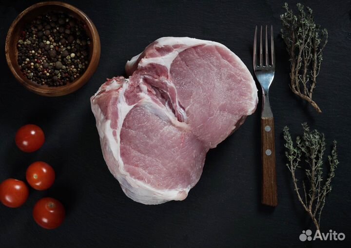 Мясо свинина фермерское по кускам