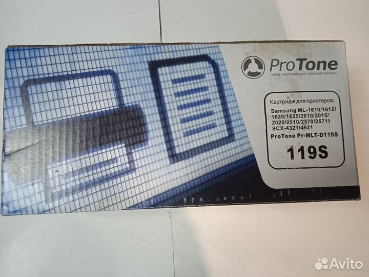 Тонер картридж Samsung MLT-D119S ML-1610/2010/4521