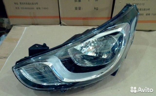 Фара Хендай Солярис 2011 - 2015