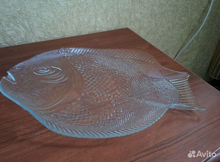 Блюдо новое в упаковке, хрустальная ладья СССР