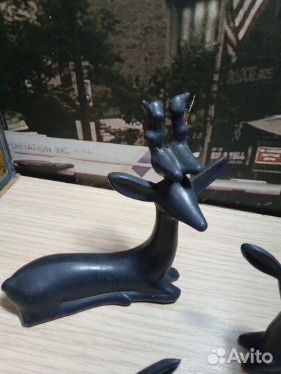 Олени СССР колкий пластик