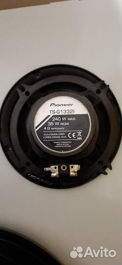 Pioneer колонки 13, 25см