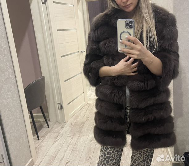 Шуба песец