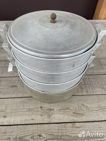 Соковарка,мантоварка и чугунная сковорода