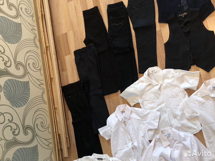 Школьная форма на мальчика 7-9 лет Рубашки и брюки