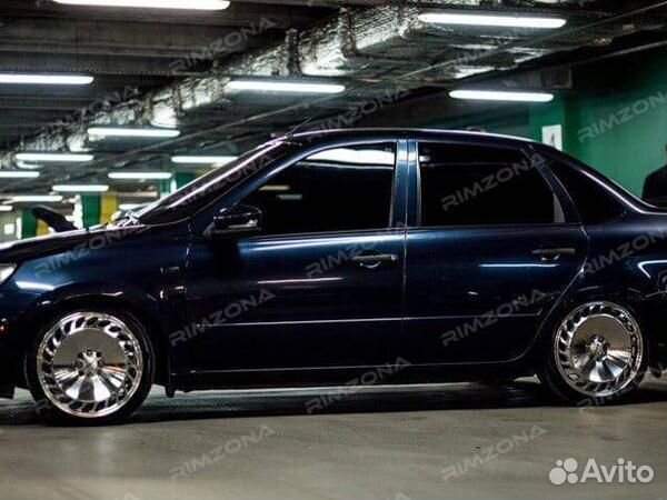 Литые диски R17 на LADA Granta. Новые диски