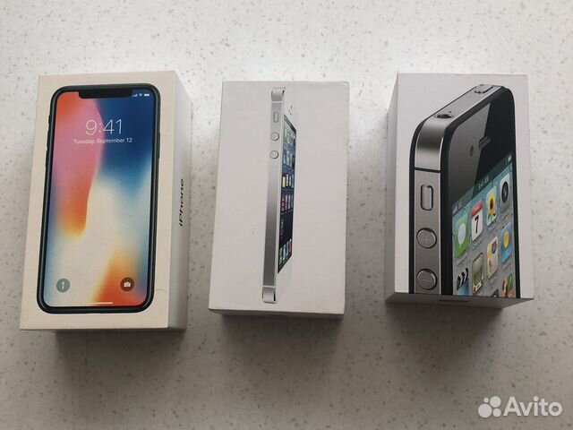 Коробки от iPhone