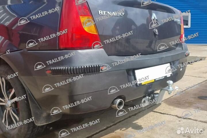 Фаркоп Renault Sandero Stepway 11.2014-2022, под квадрат, 51296