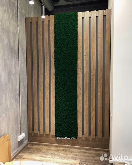 Декор из стабилизированного мха