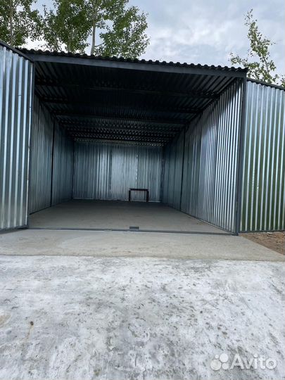 Гараж-пенал из проф.листа