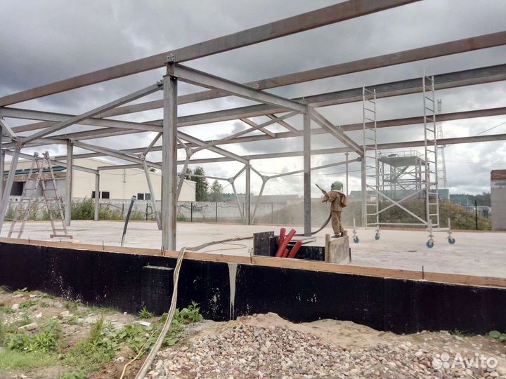 Пескоструйная обработка на выезд