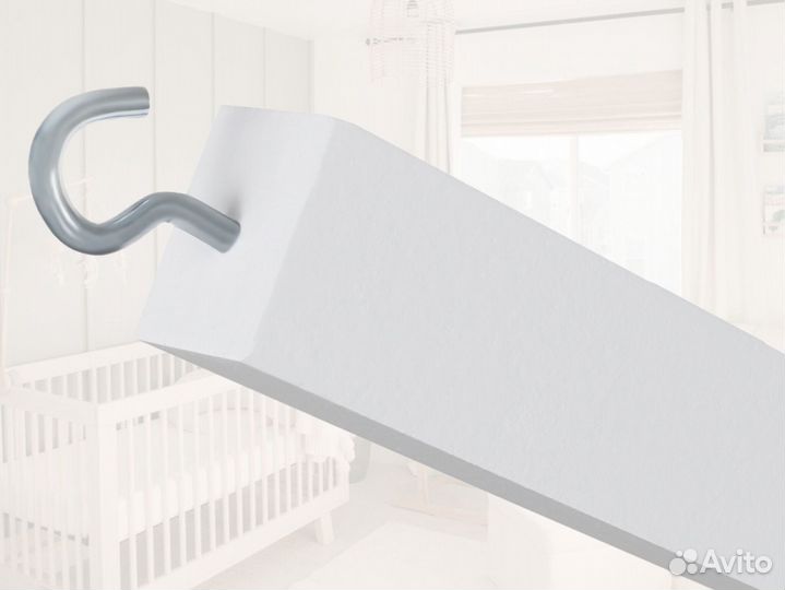 Кронштейн для детского мобиля деревянный