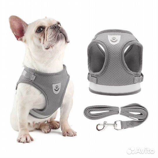 Новая шлейка для собак L на обхват груди 40-44 cv