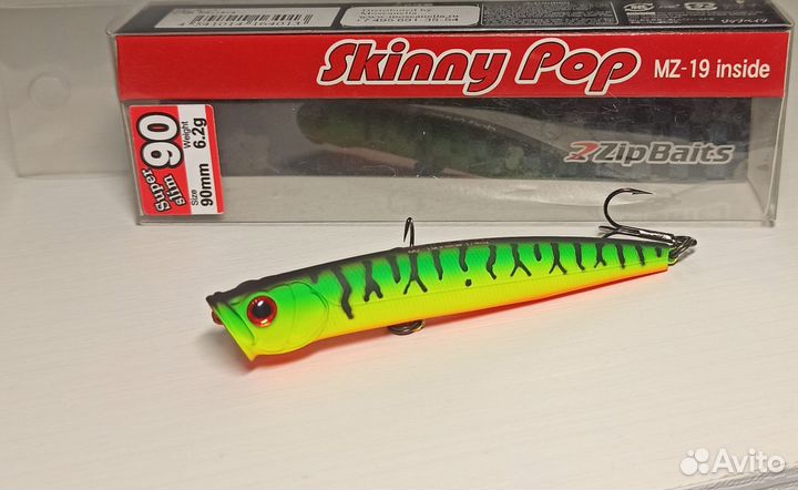 Воблер ZipBaits Skinny Pop 90