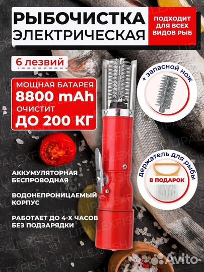 Электрическая рыбочистка