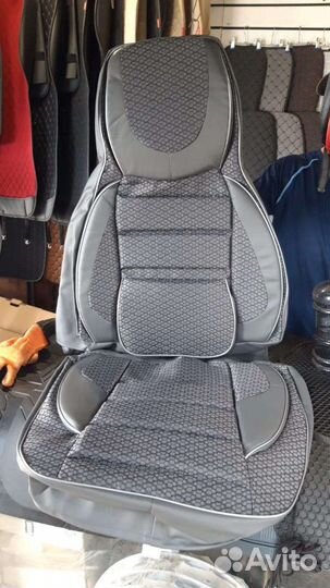 Чехлы на сиденья с поддержкой дутые