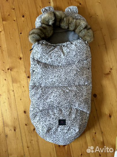 Зимний конверт в коляску