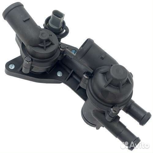 Термостат в сборе VW polo sedan/skoda rapid 08