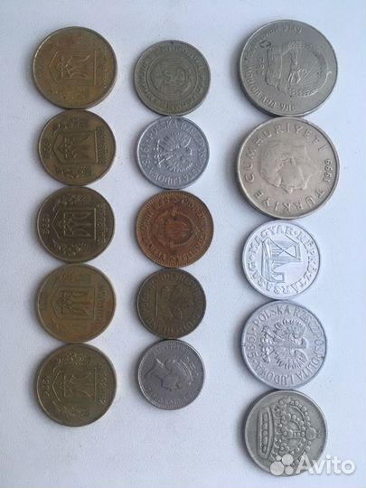 Монеты разных стран