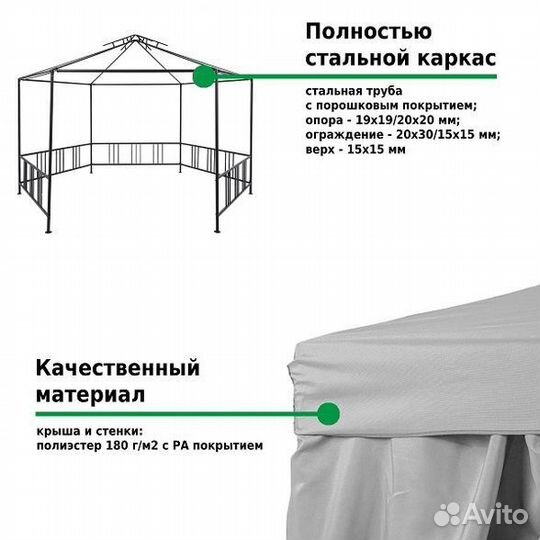 Шатер для дачи