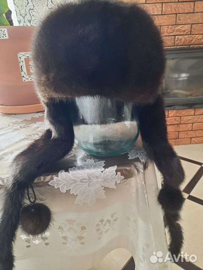 Шапка норковая женская