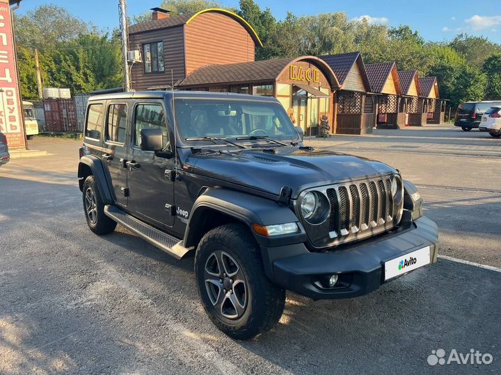 Jeep Wrangler 2.0 AT, 2018, 68 500 км
