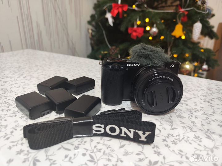 Фотоаппарат sony zv e10L + kit 16-50mm