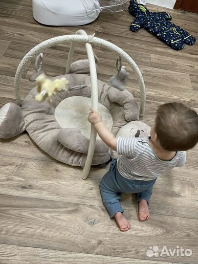 Детский коврик медведь