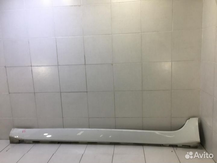 Накладка порога левая Jaguar XF I рестайлинг (2011