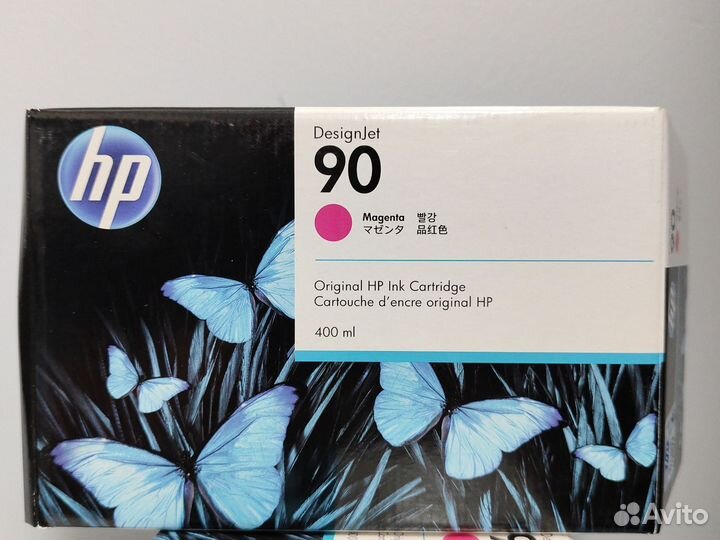 Картриджи hp 90 Magenta