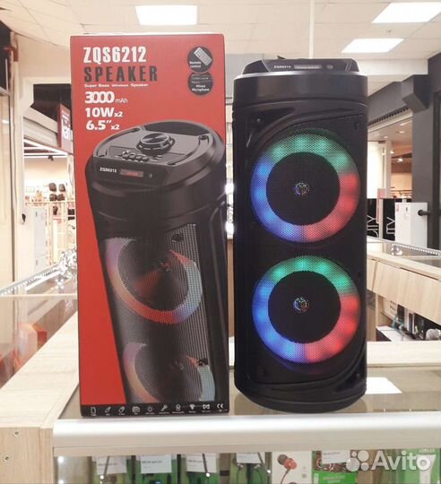 Bluetooth колонка с микрофоном