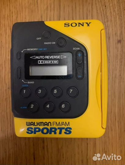 Кассетный плеер sony walkman wm