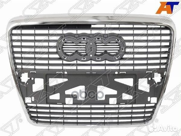 Решетка радиатора audi A6 05-08 хром ST-AU15-09