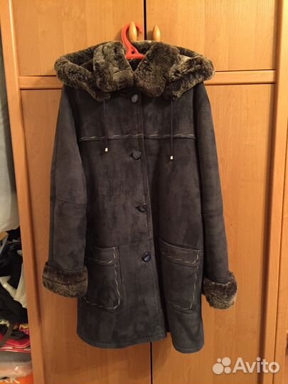Женская дубленка