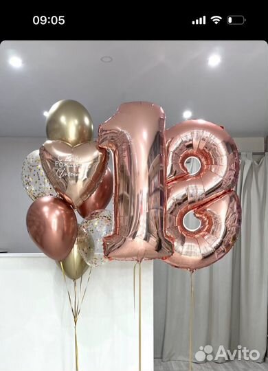 Воздушные шары, шары на день рождения