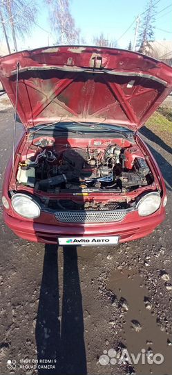 Toyota Corolla 1.3 МТ, 1998, 220 662 км