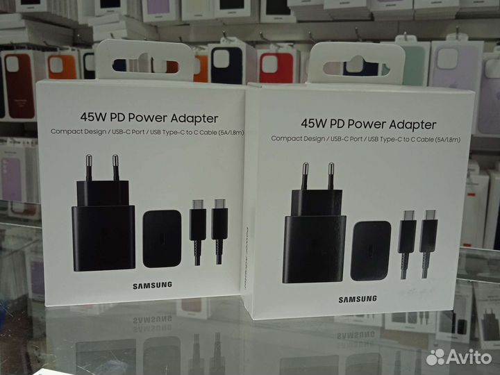 Зарядное устройство samsung 45w