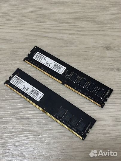 Оперативная память AMD Radeon DDR4 4gbx2